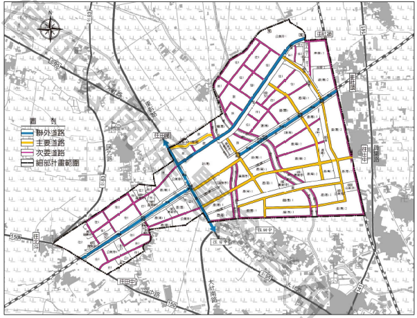 道路計畫(出處:彰化縣政府)