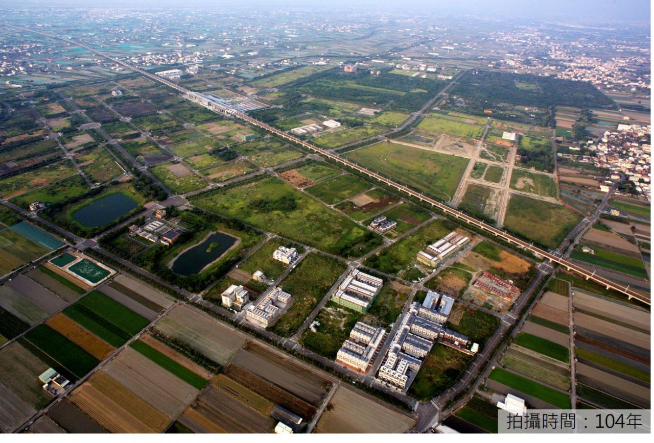 站區空拍圖(交通部高鐵局)