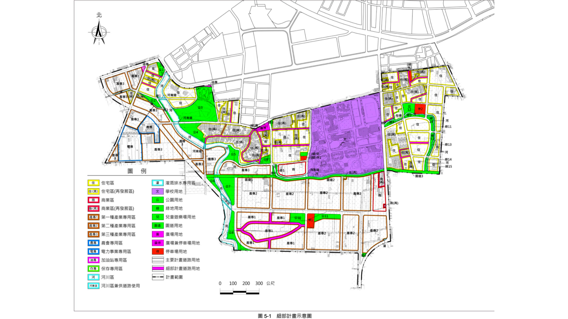 細部計畫示意圖(來源：雲林縣政府城鄉發展處)