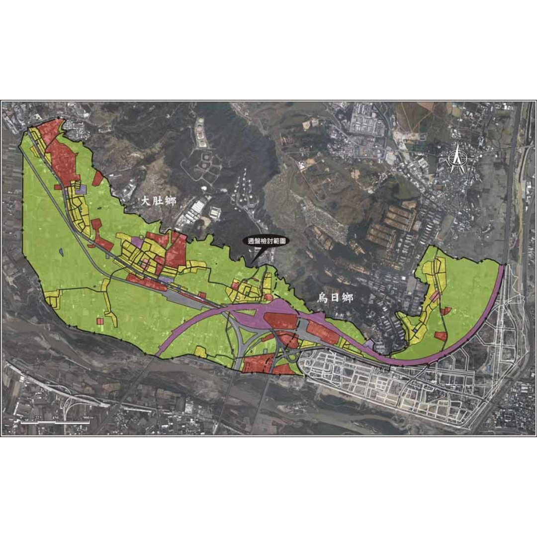 圖二 通盤檢討範圍(出處:臺中市政府)