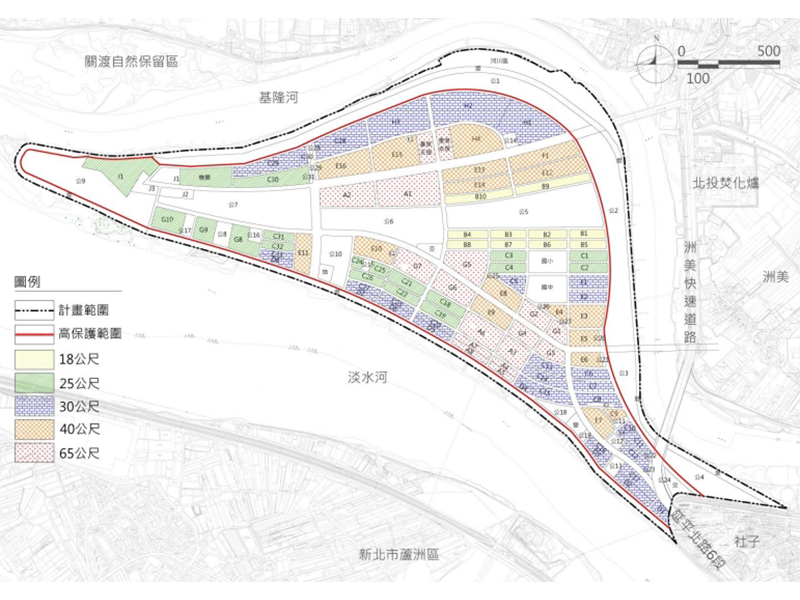 建築高度管制 (出處:臺北市政府)