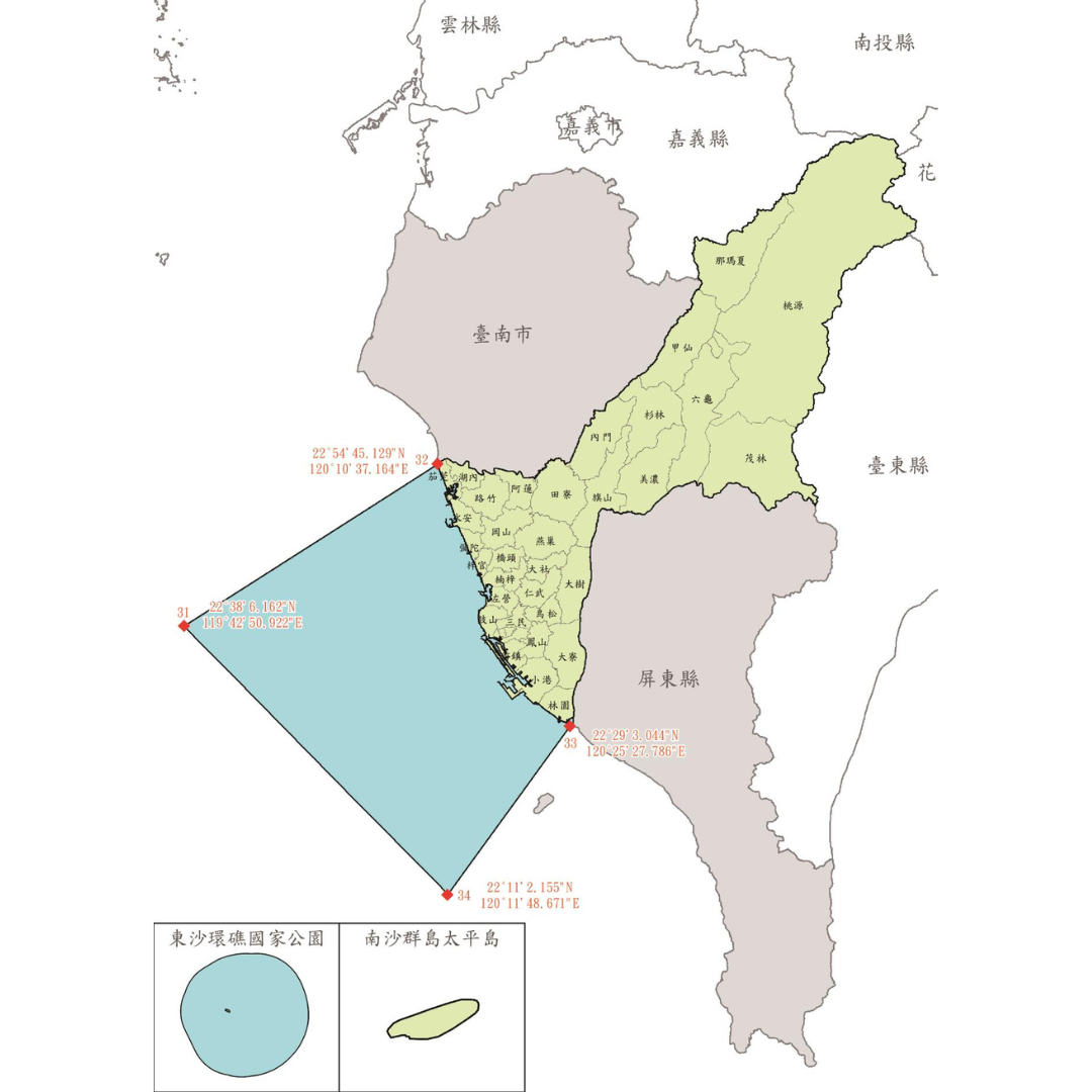 圖二 計畫範圍 (出處:高雄市政府)