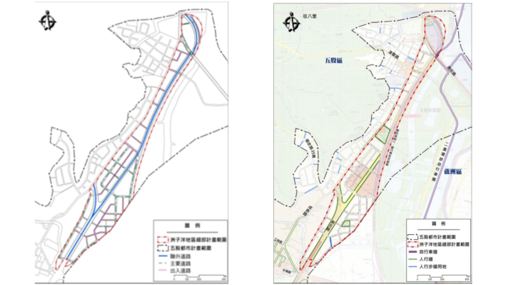 五股都市計畫區道路系統規劃