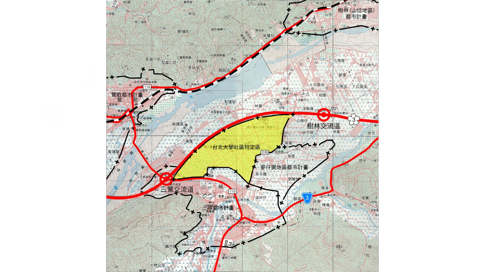 圖一 計畫位置 (出處:新北市政府)