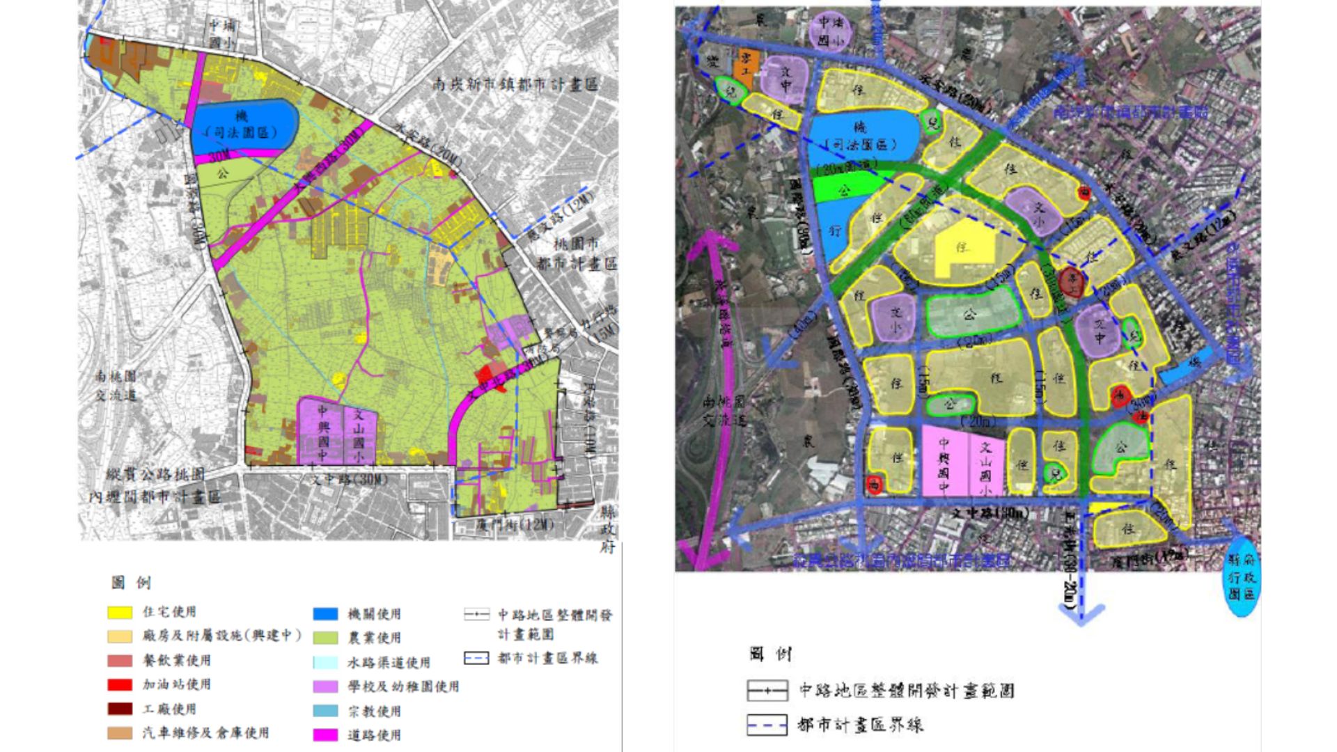 土地使用現況與整體開發構想