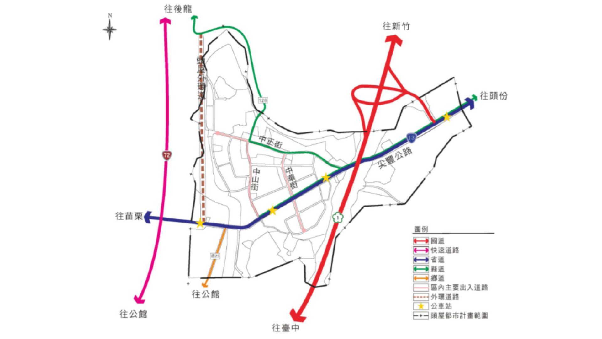 計畫區連外交通系統