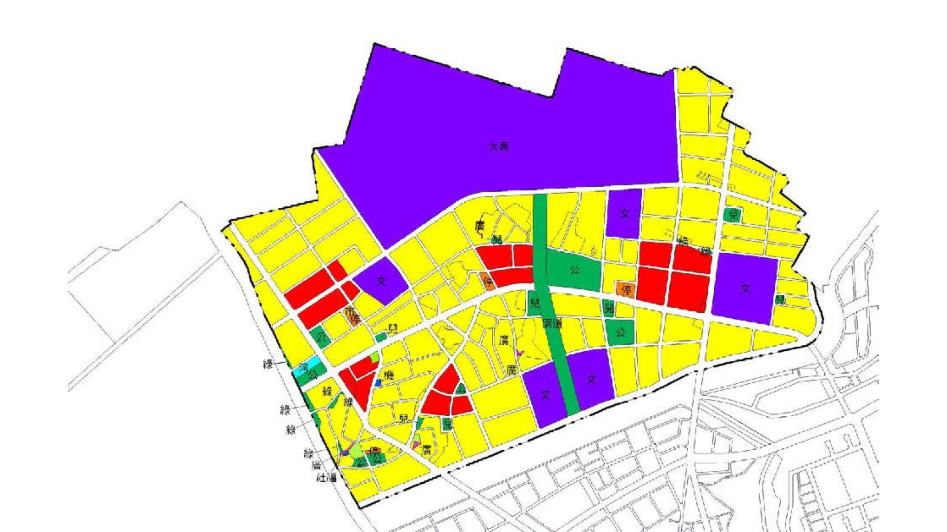 圖五 通盤檢討後都市計畫 (出處:高雄市政府)