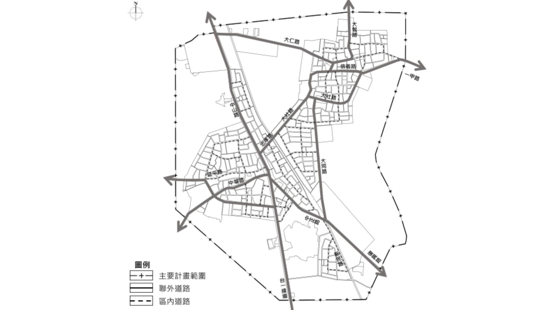 聯外道路系統