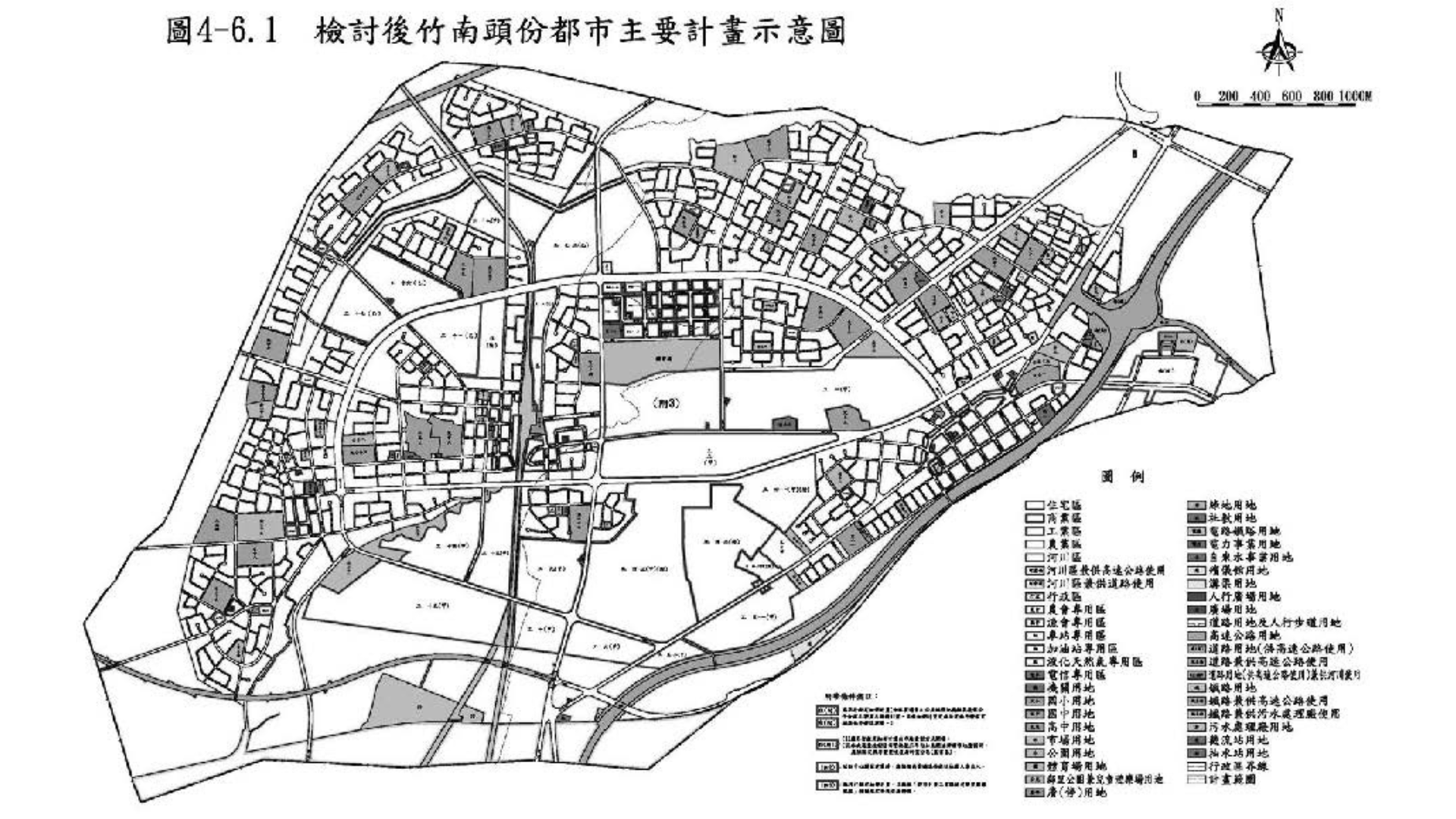 圖一 細部計畫地區範圍 (出處:苗栗縣頭份市公所)