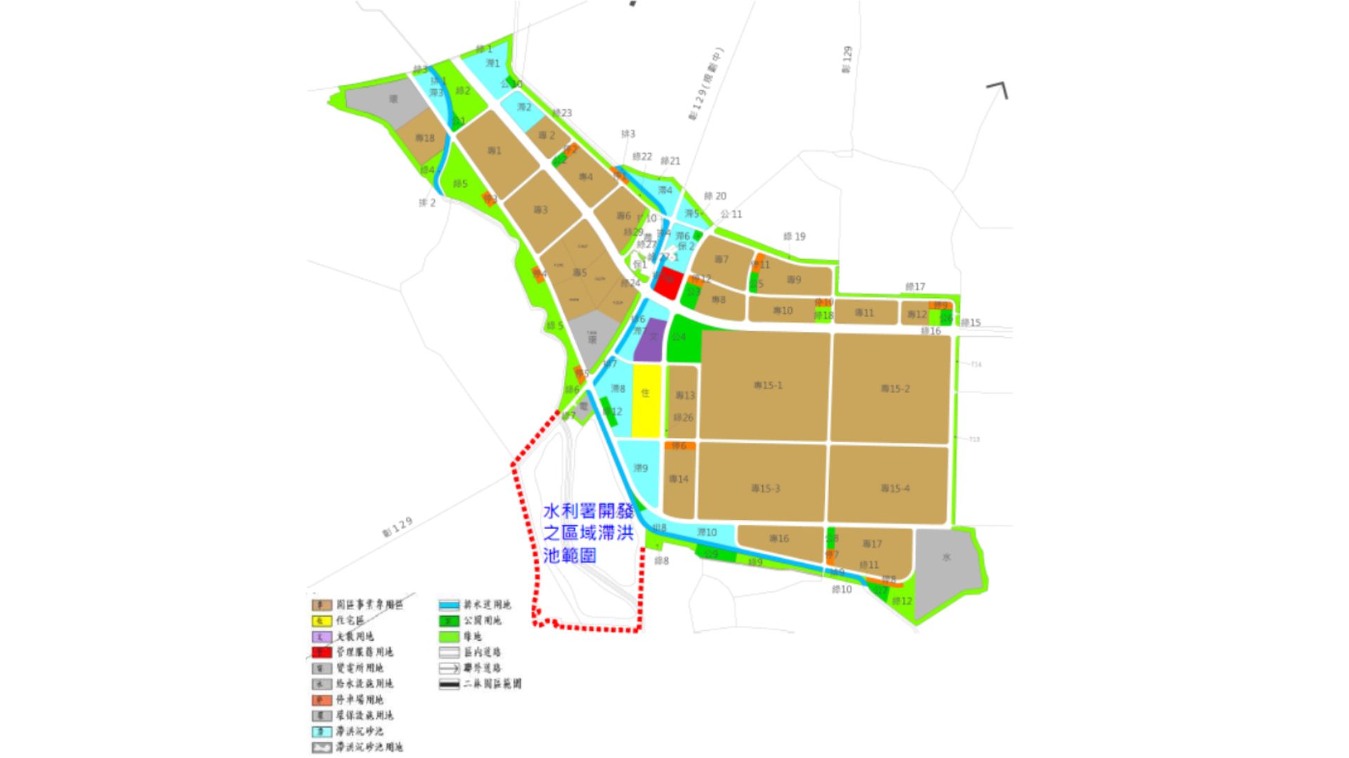 土地使用配置規劃