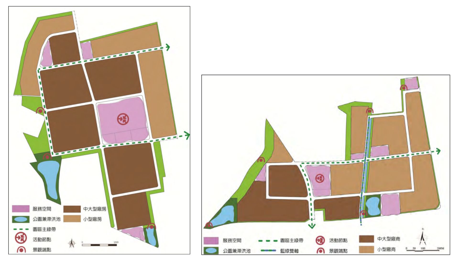 基地景觀規劃構想示意圖