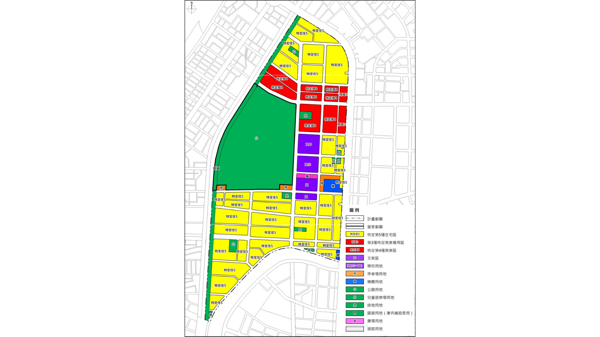 圖五 計畫範圍 (出處:高雄市政府)