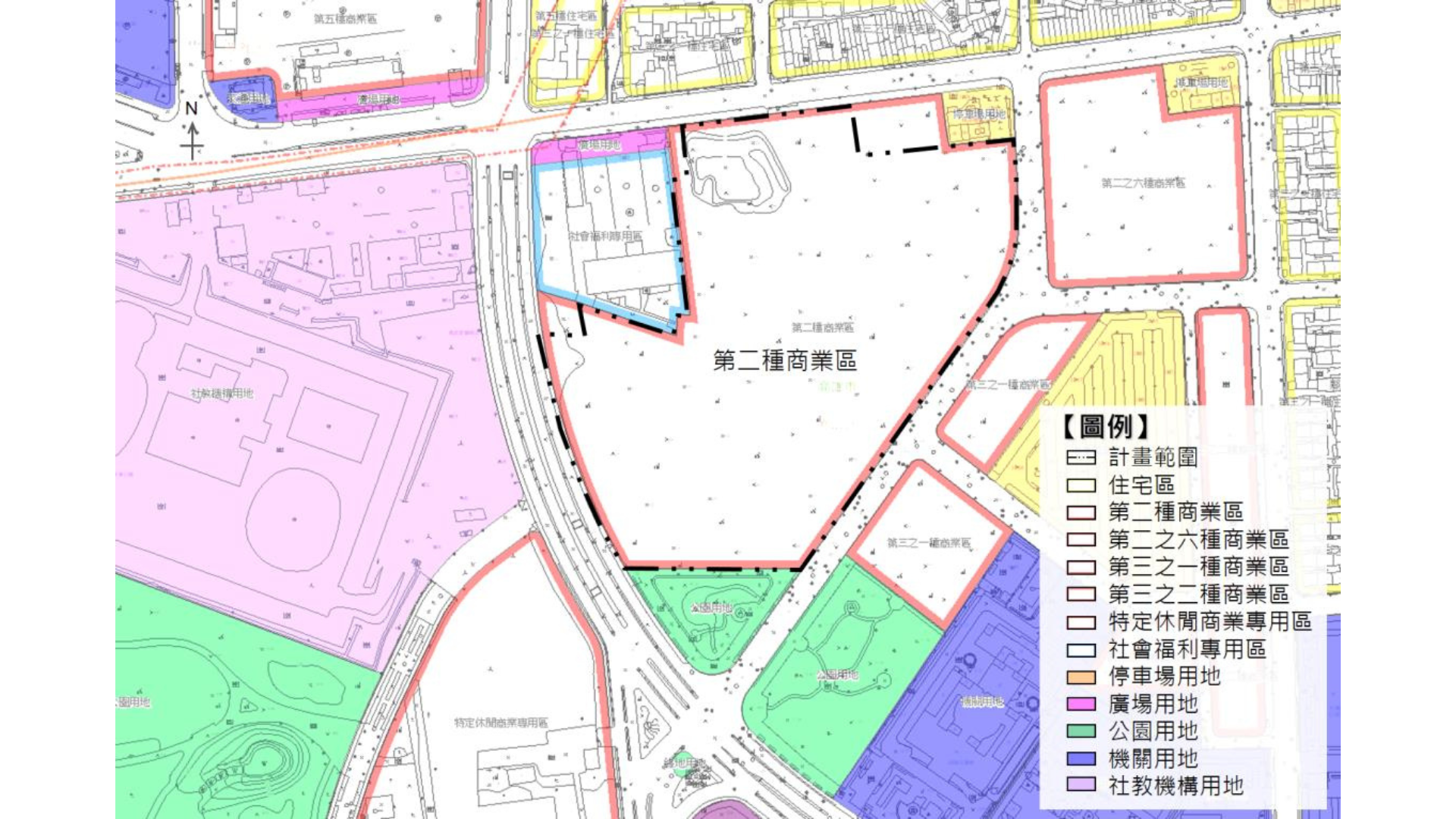 圖一 計畫範圍 (出處:高雄市政府)