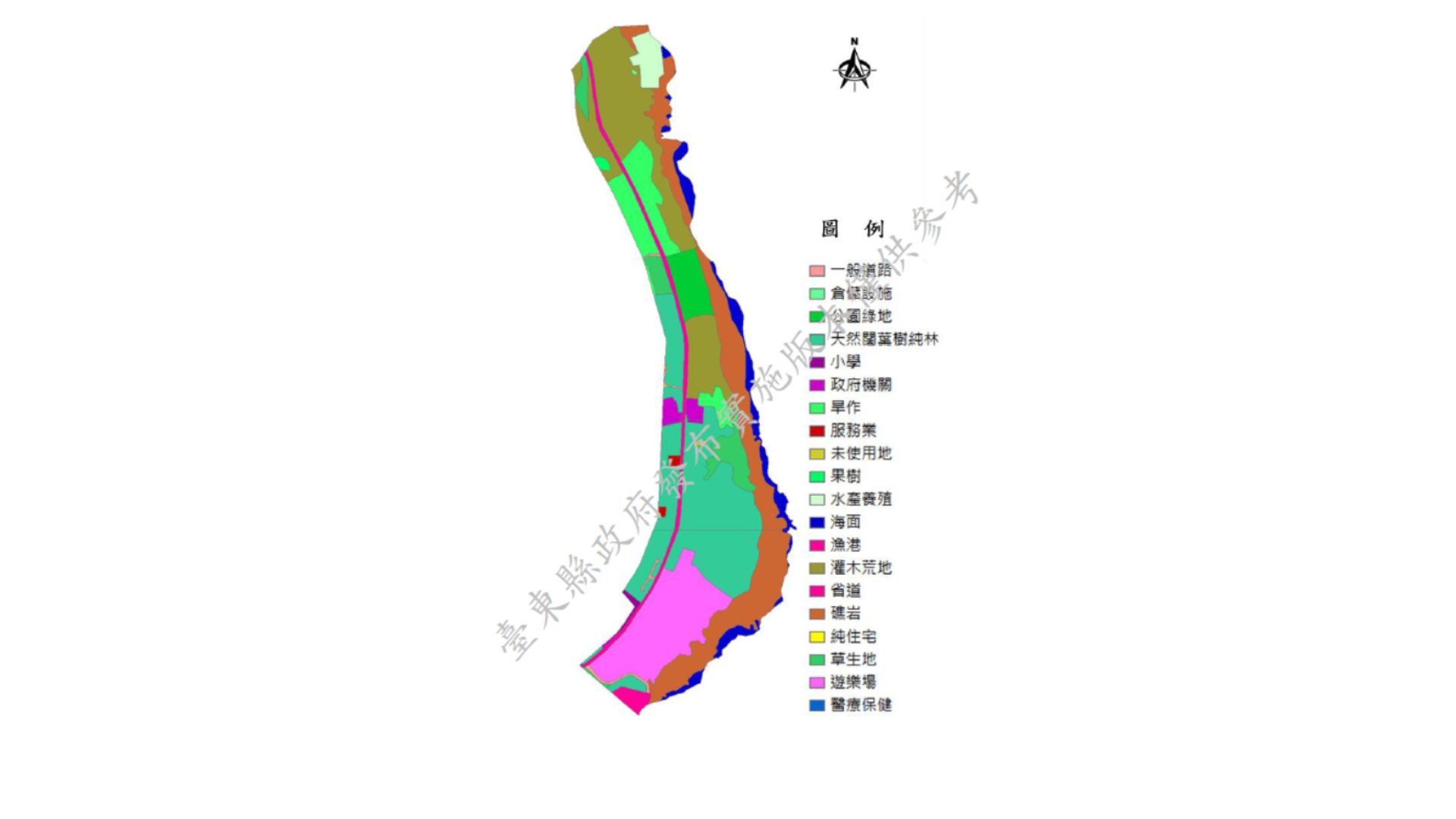 本次專案檢討土地使用現況