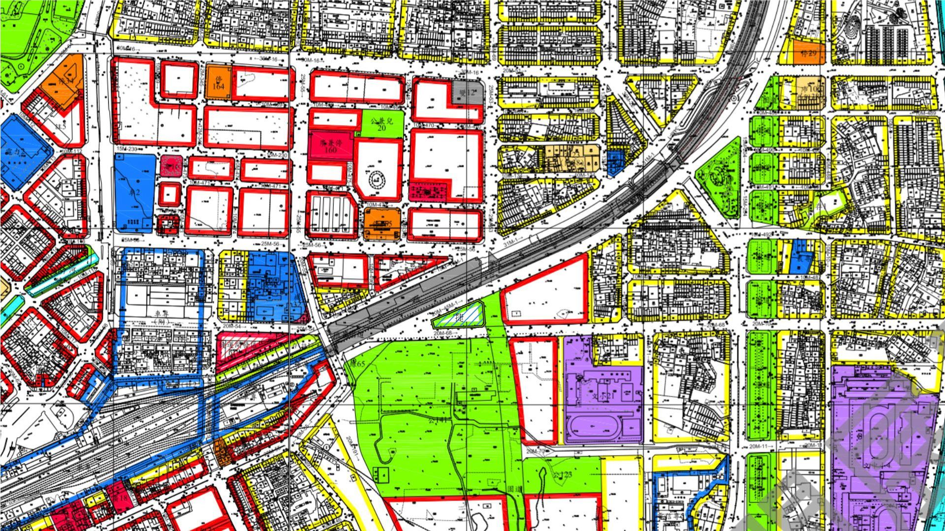 變更台中市都市計畫(原大型購物中心專用區)細部計畫