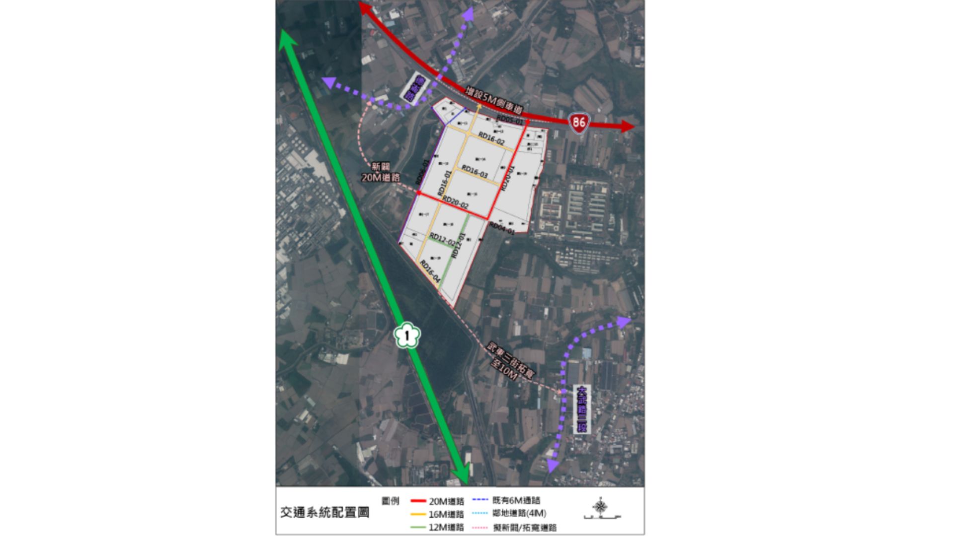 道路系統配置圖