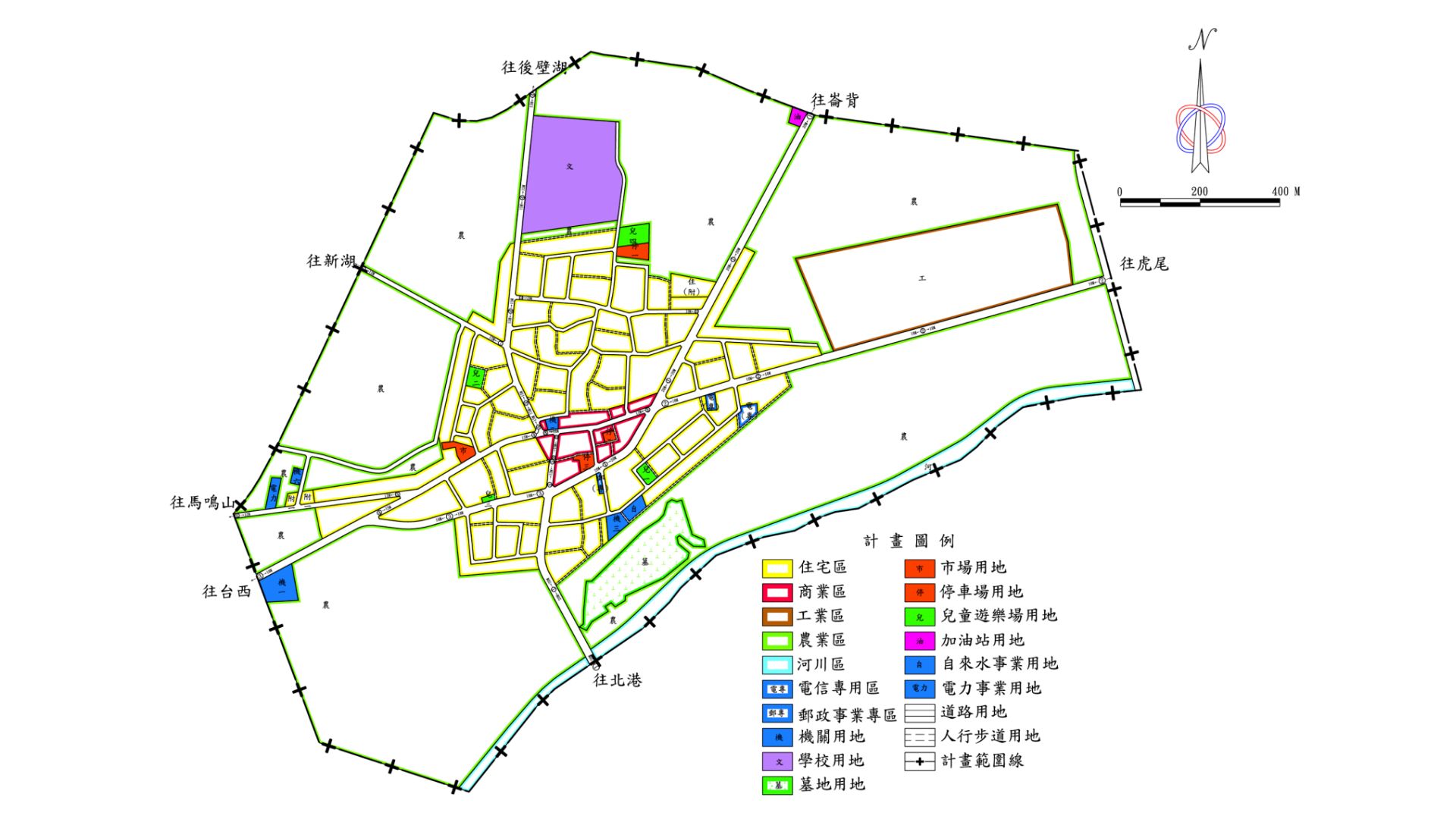 土地使用現況示意圖