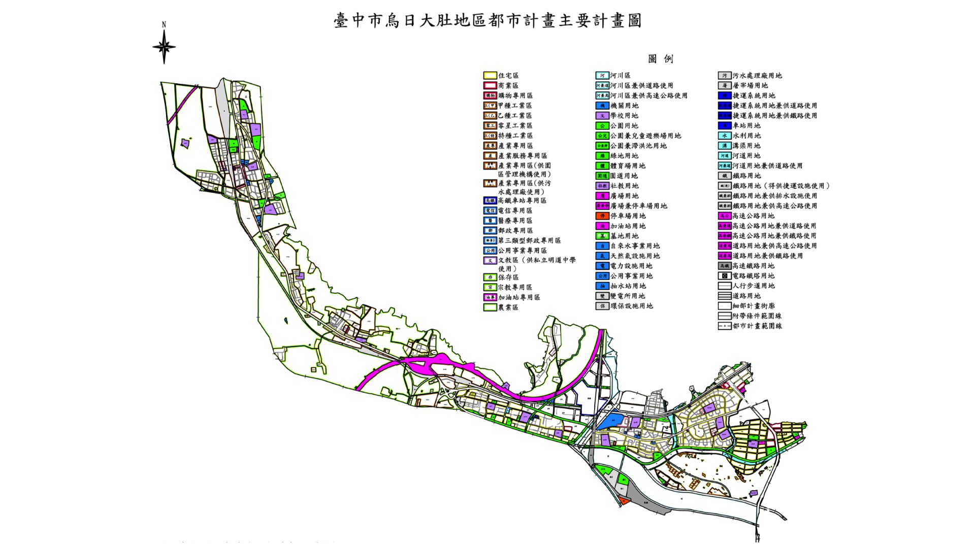 現行計畫區位示意圖