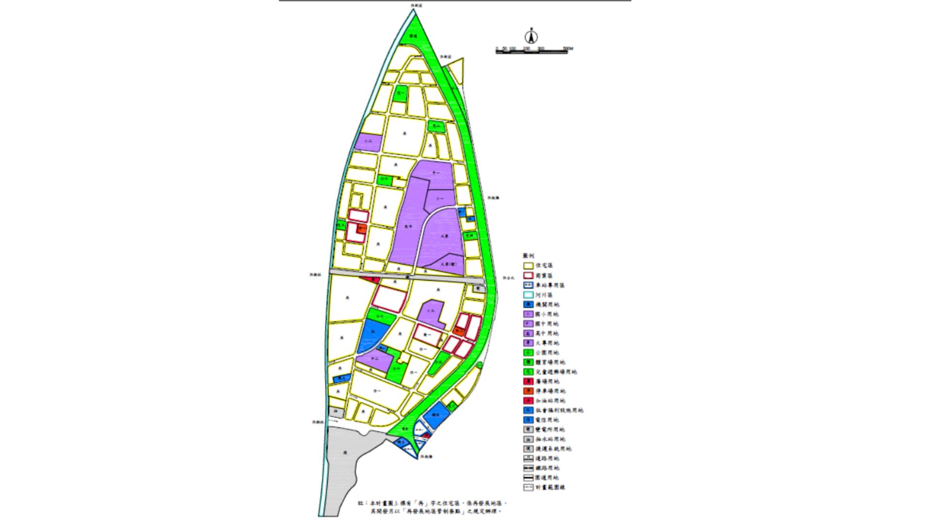 現行板橋（浮洲地區）主要計畫