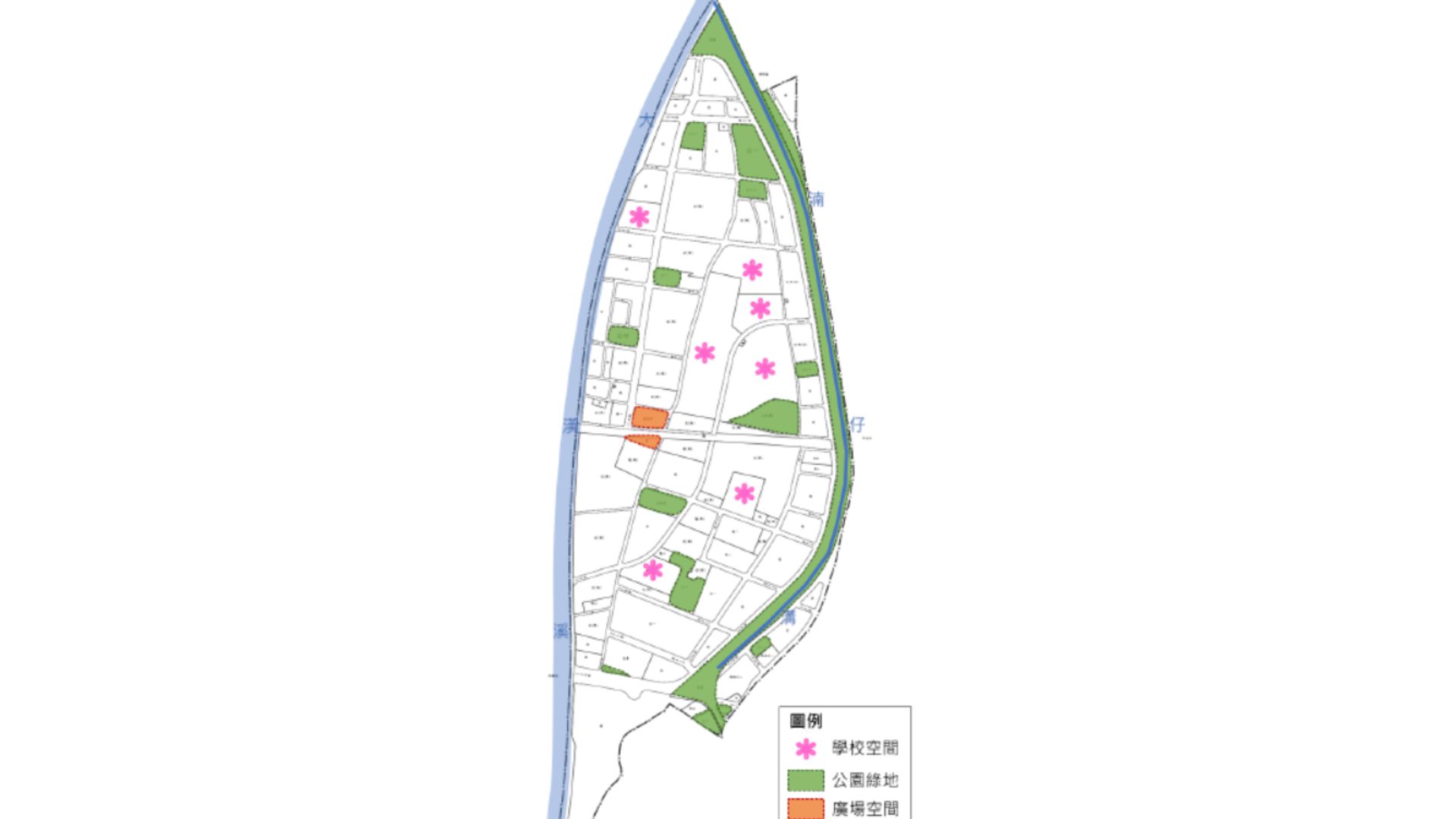 綠地及開放空間系統