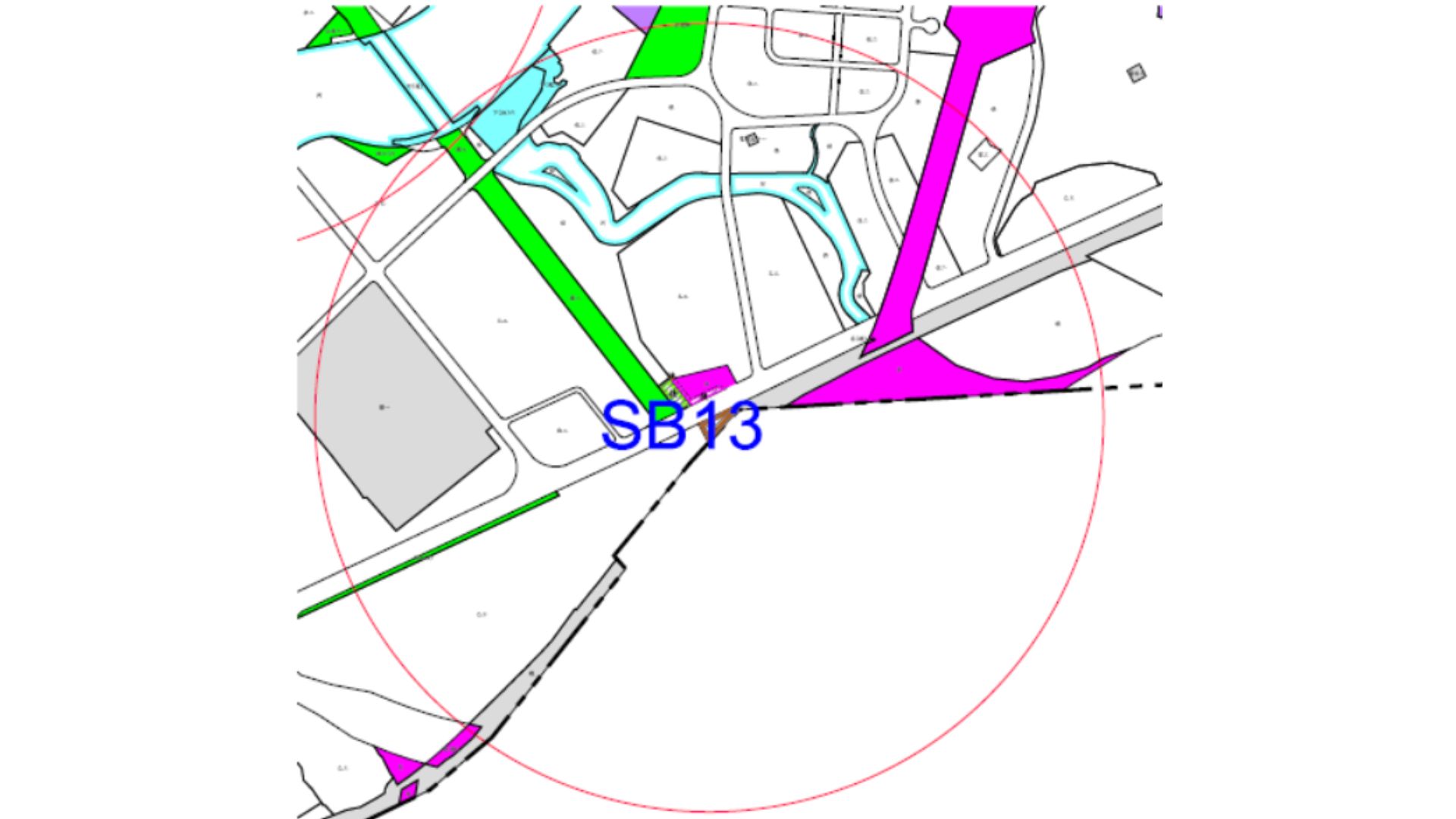 SB13站周圍公共設施用地