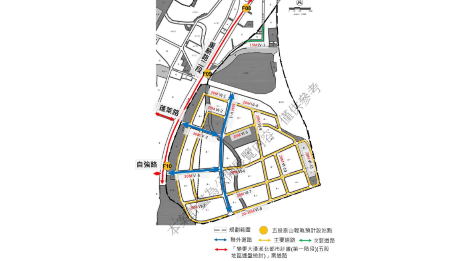 主要計畫交通系統