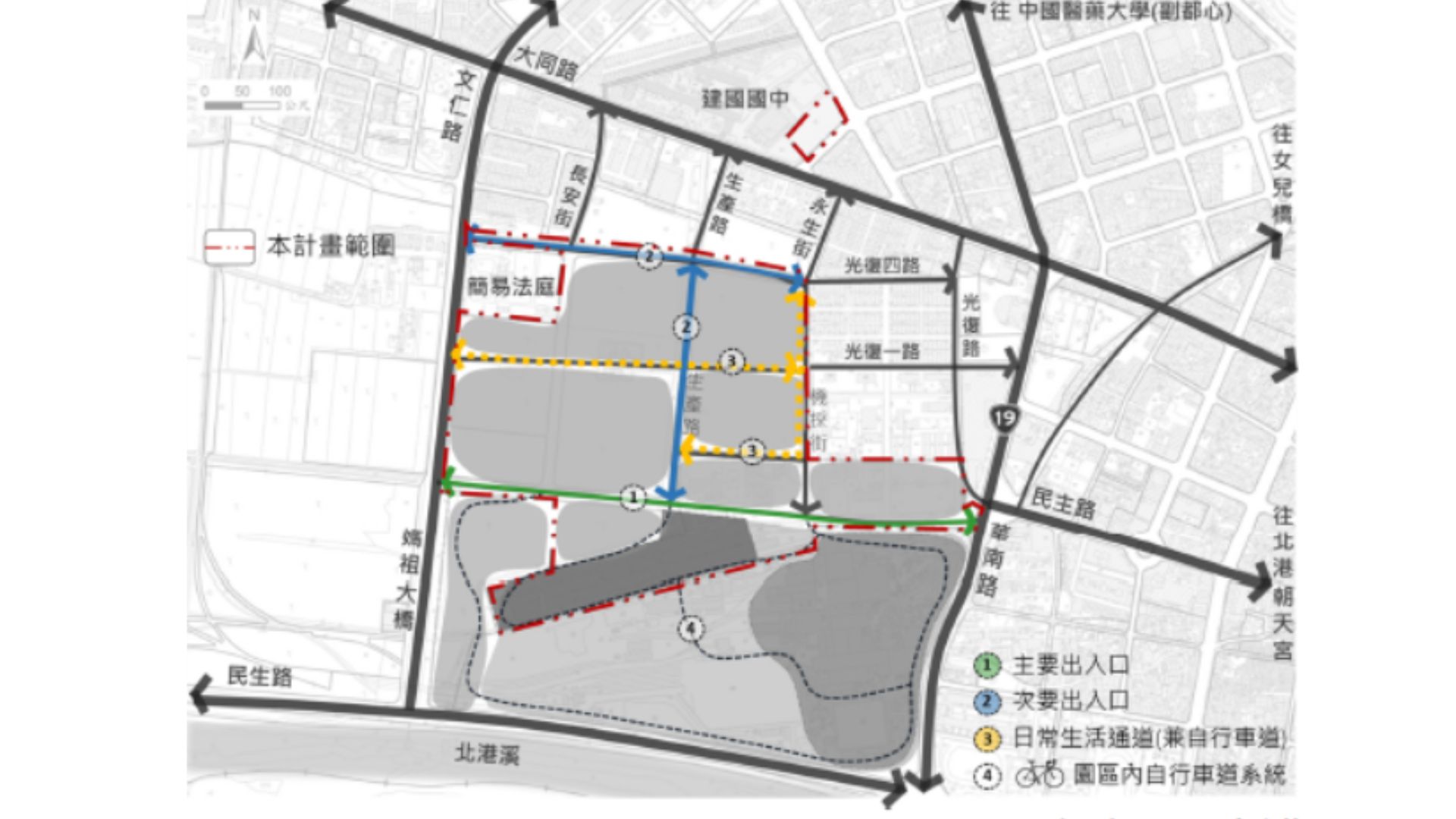 園區動線系統規劃