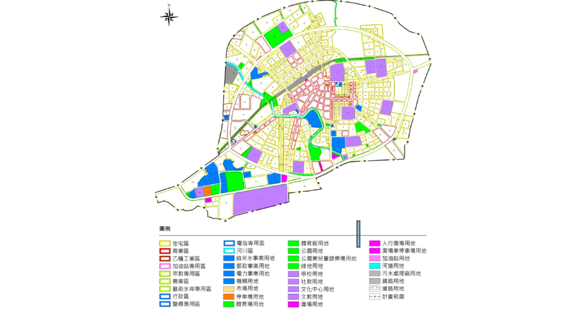 現行計畫示意