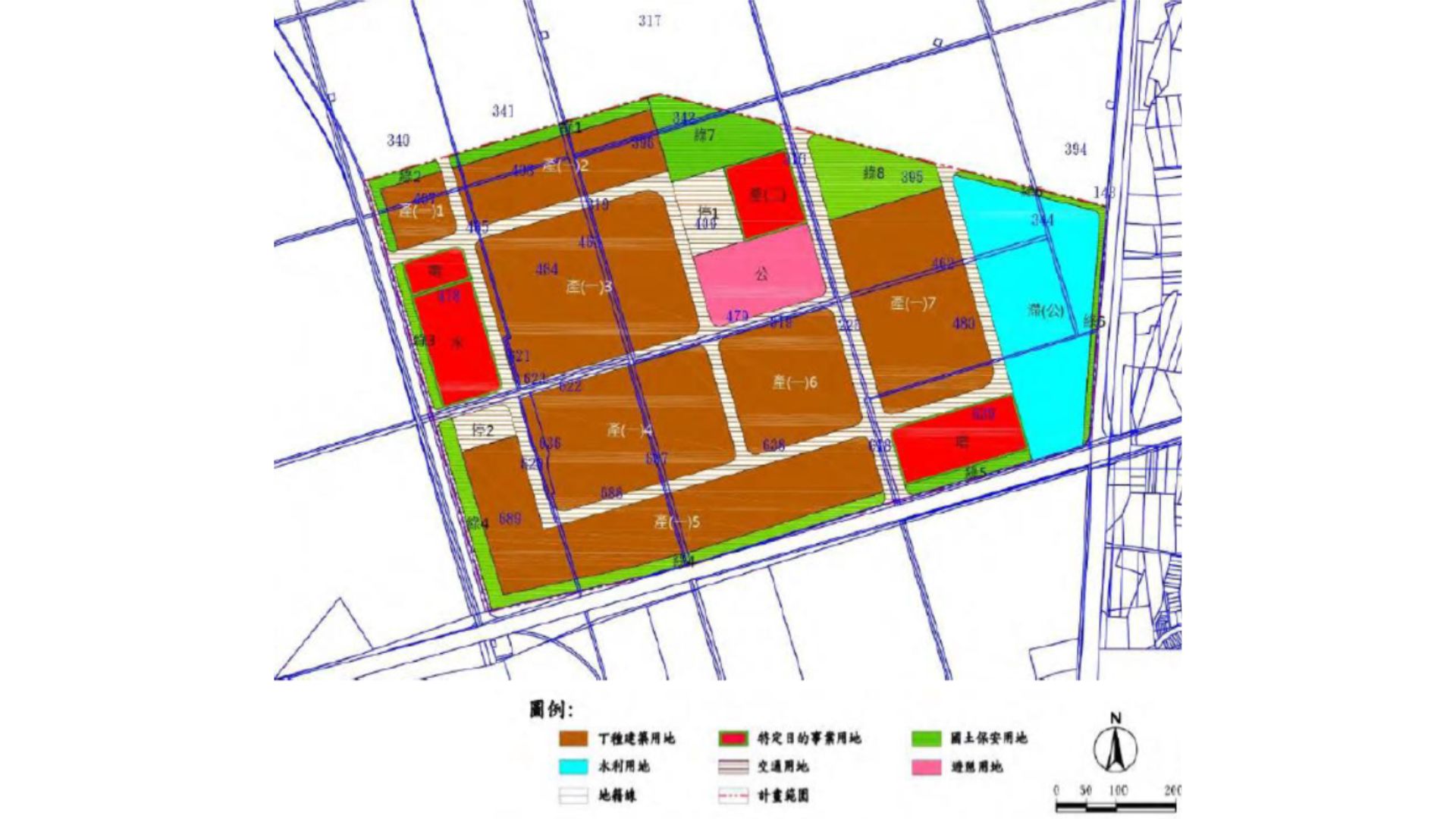 屏東科學園區使用地變更編定