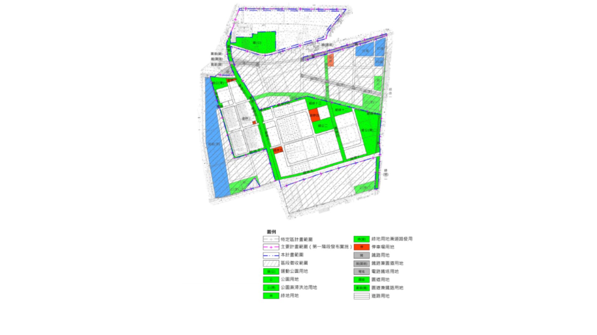 （細部計畫）土地使用計畫