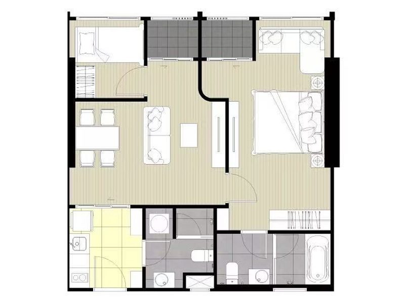 2房2廳2衛2陽台