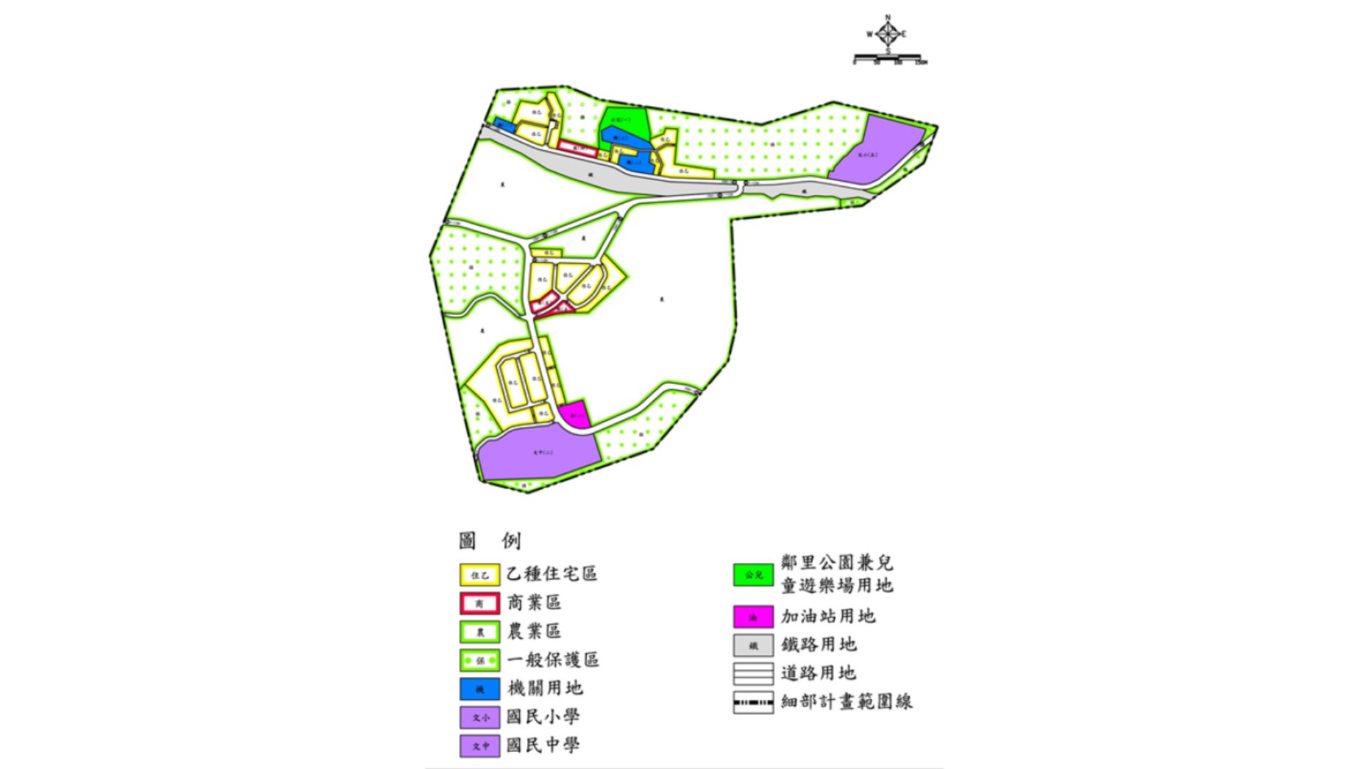 現行細部計畫示意