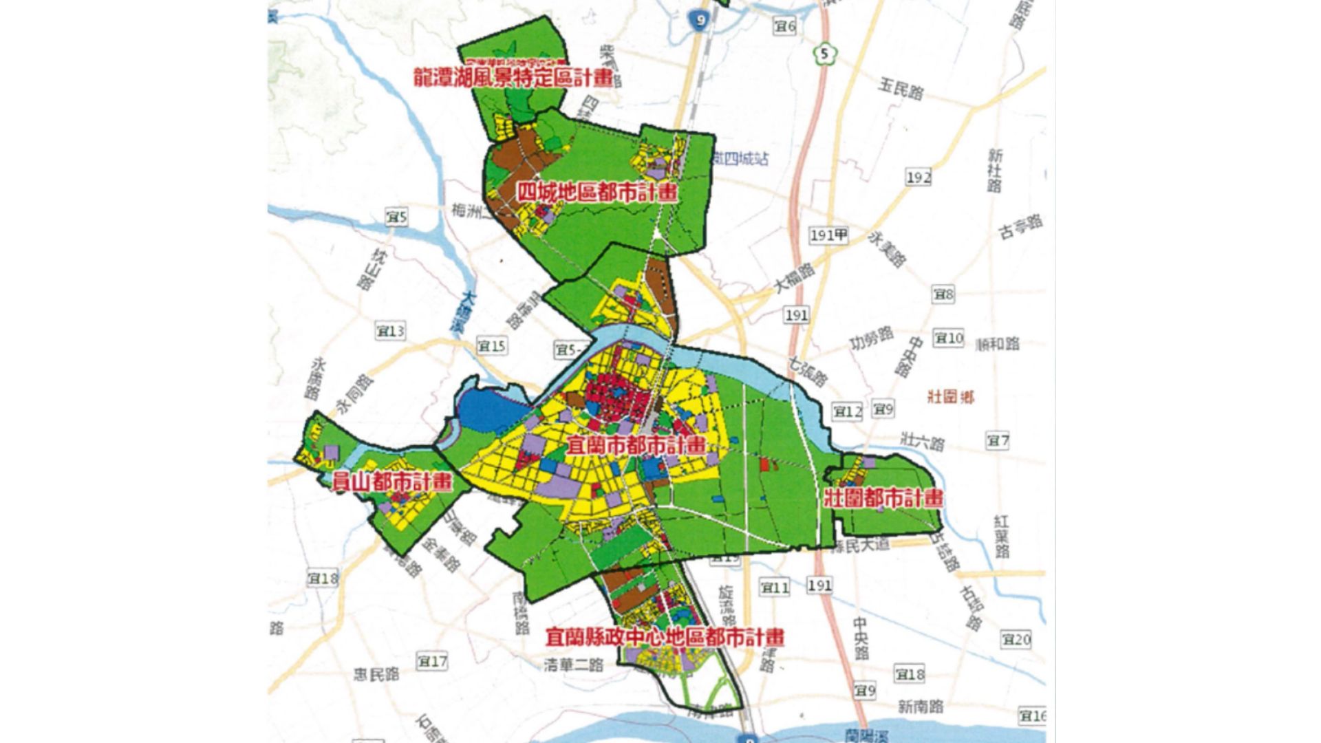 本計畫區梠關地理位置示意