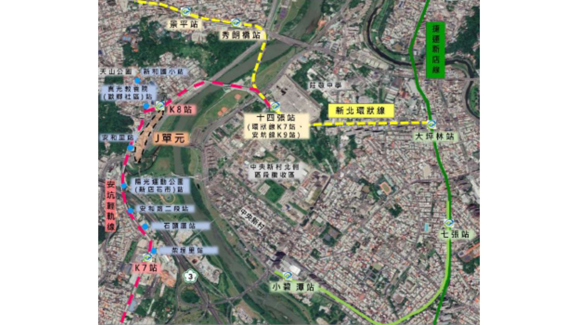 周邊捷運路線與公車站點