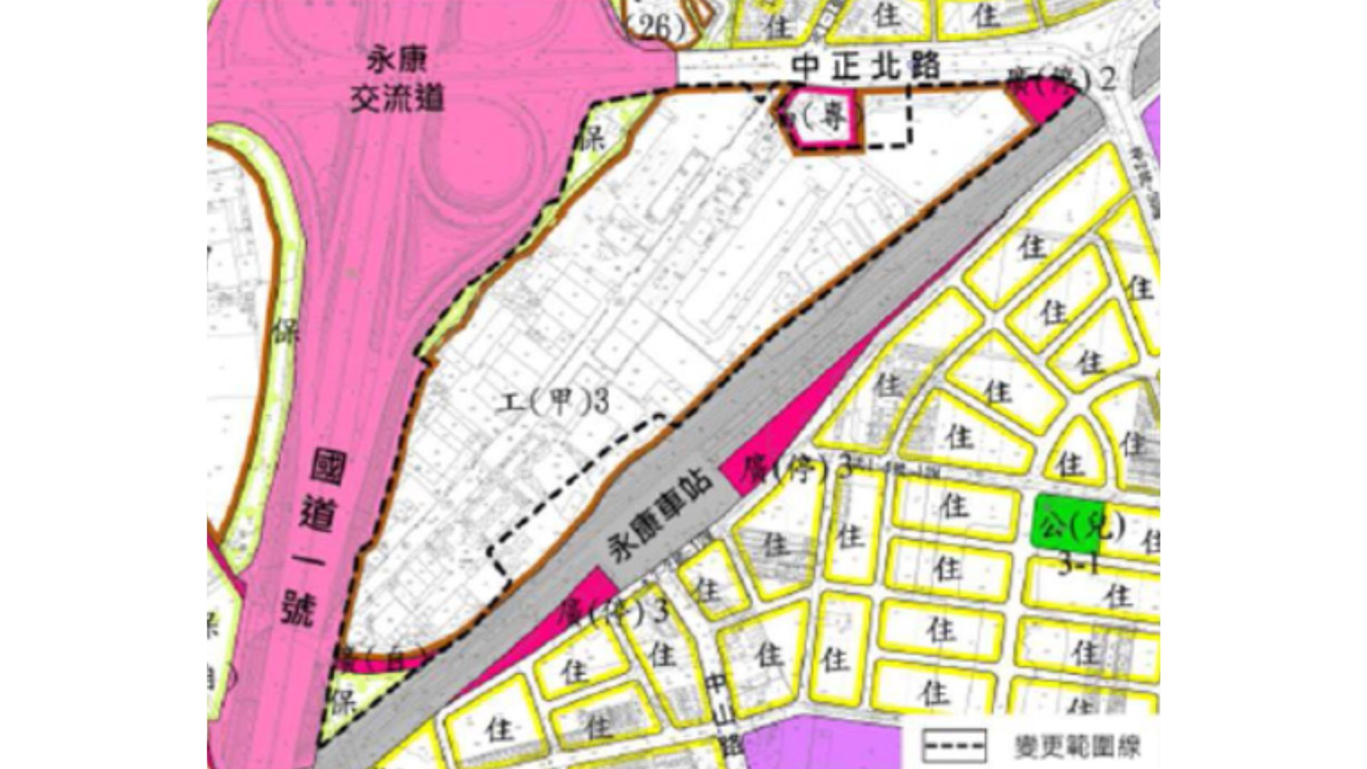 用地變更前