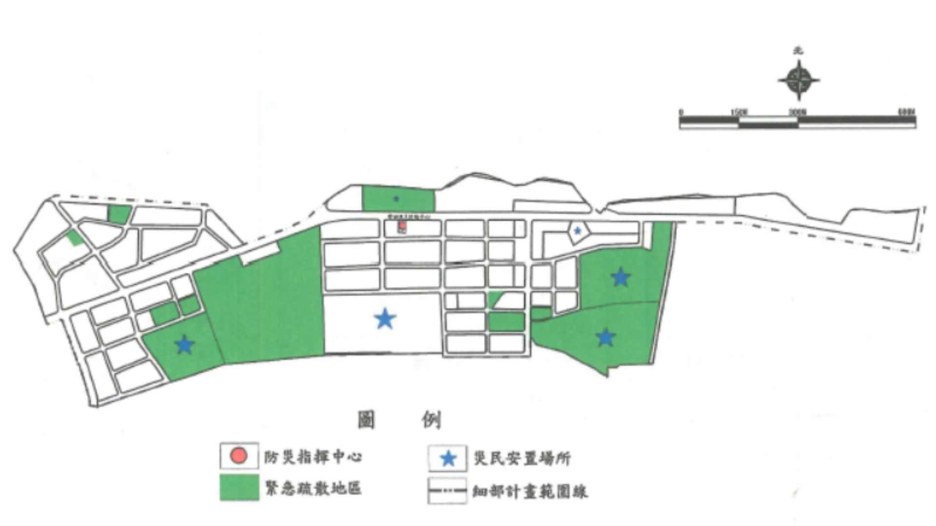 都市防災空間範圍
