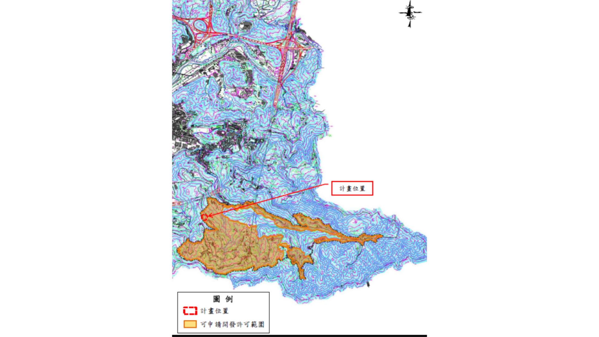 計畫區位置圖