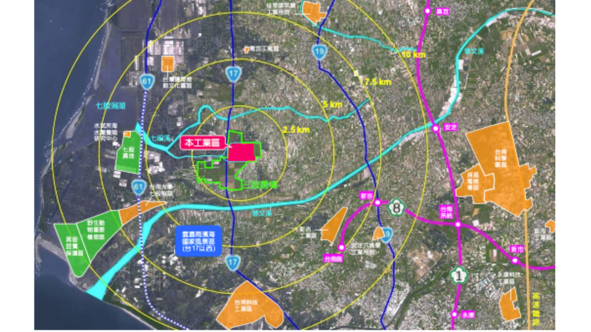 相關建設示意