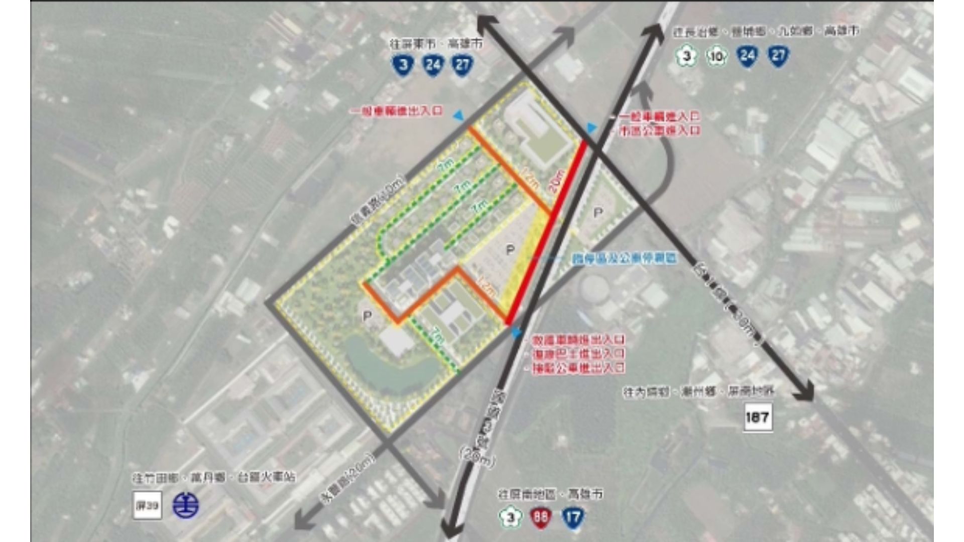 交通計畫示意