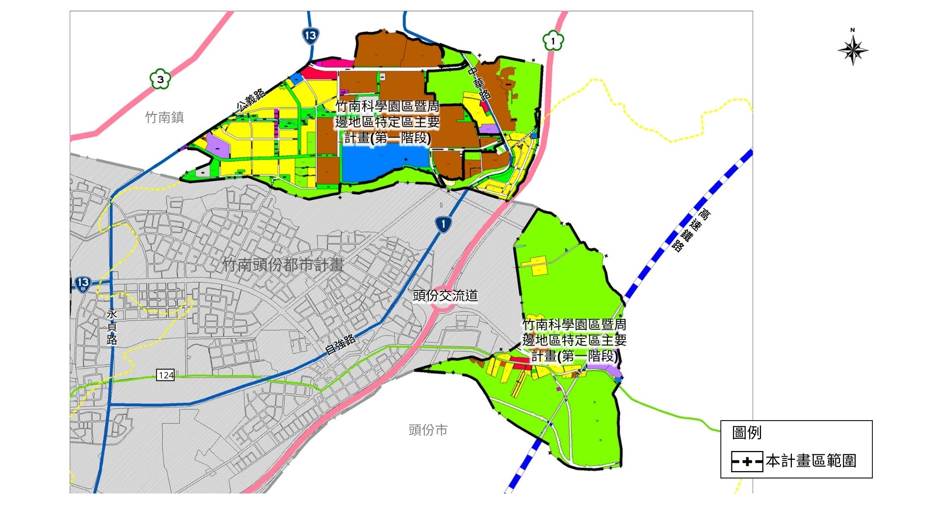 計畫範圍示意