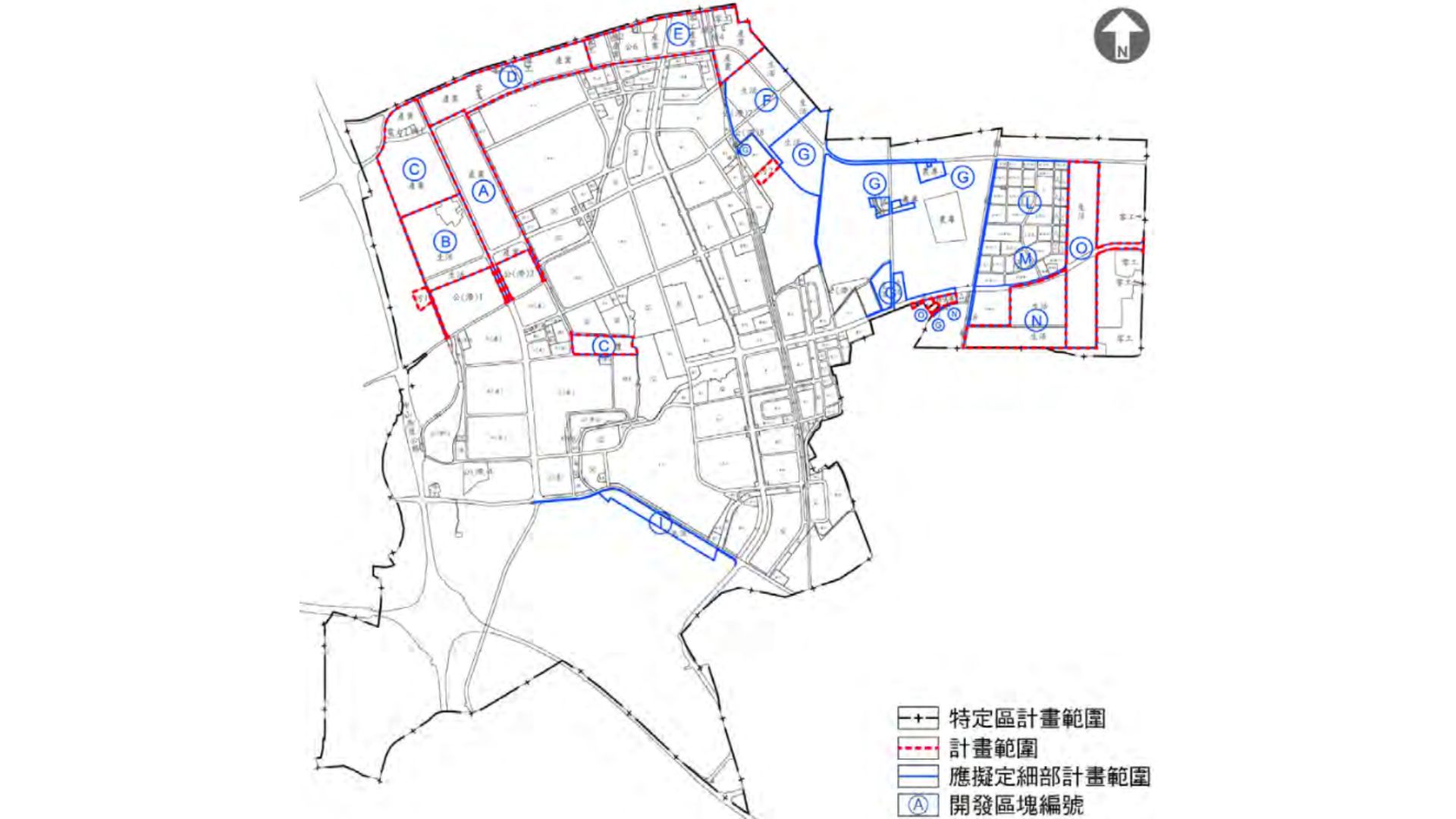 計畫範圍示意