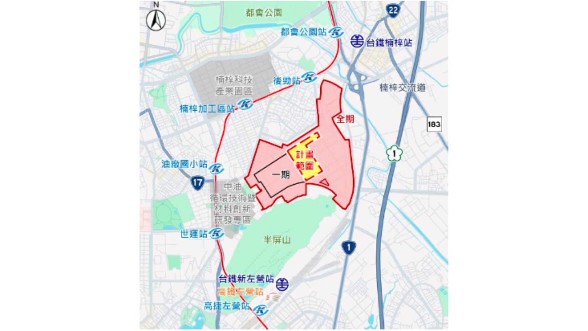 交通現況示意