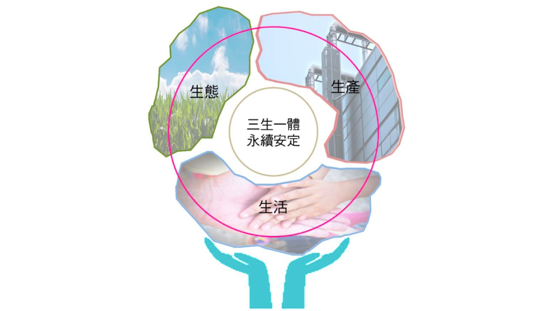 發展定位示意