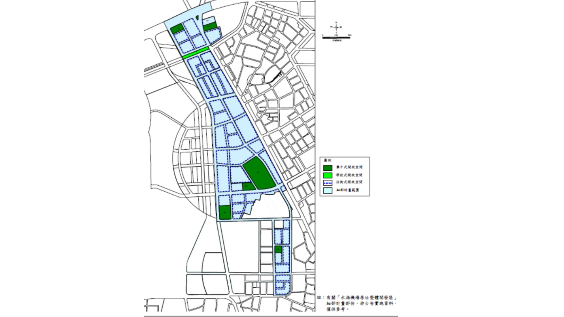 開放空間系統示意