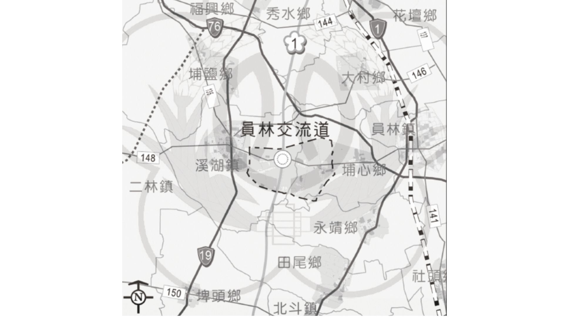 本特定區區位示意