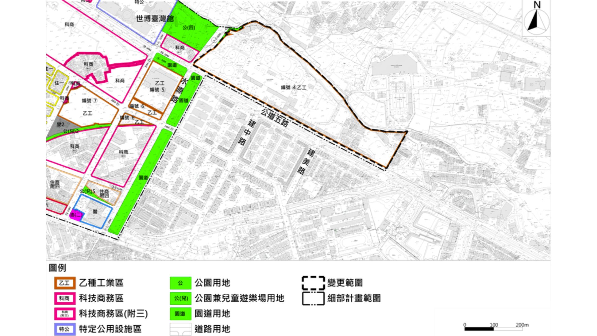 計畫範圍示意