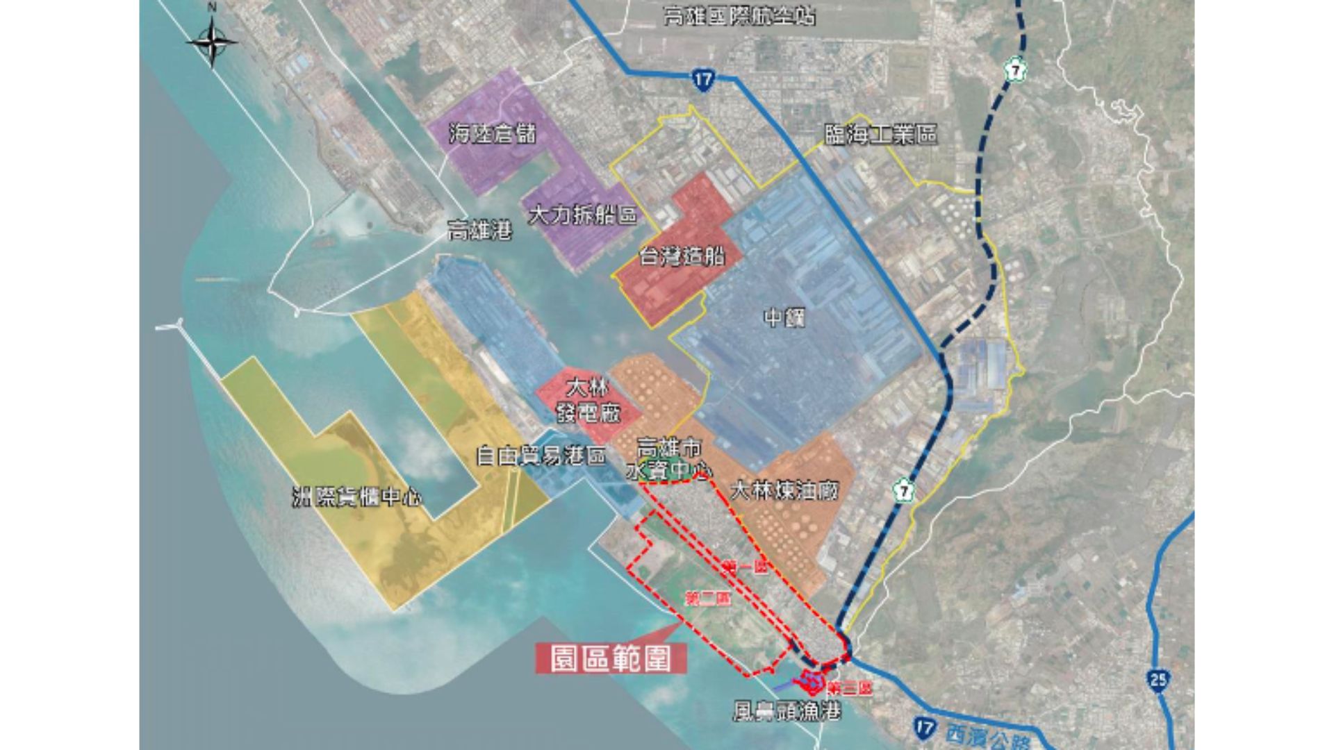 園區周邊產業分布
