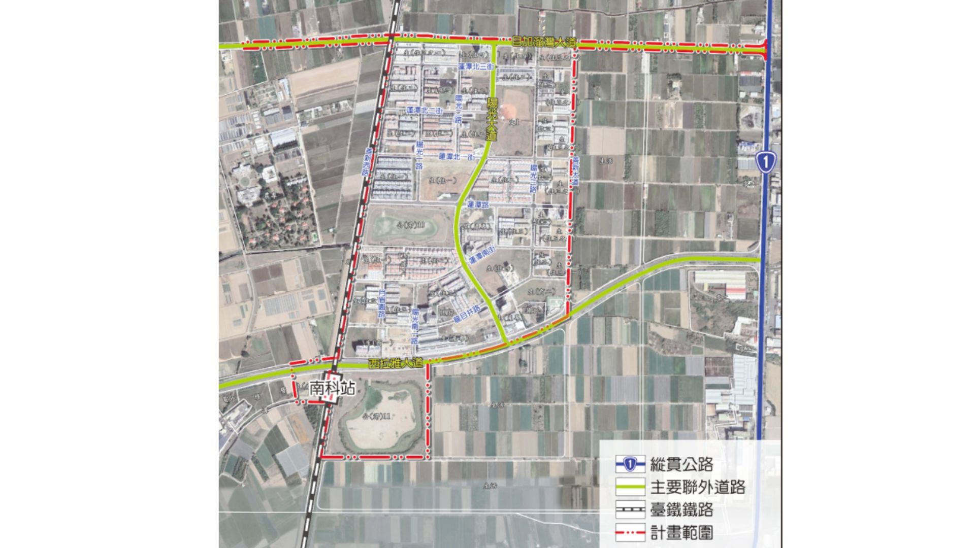 交通系統示意