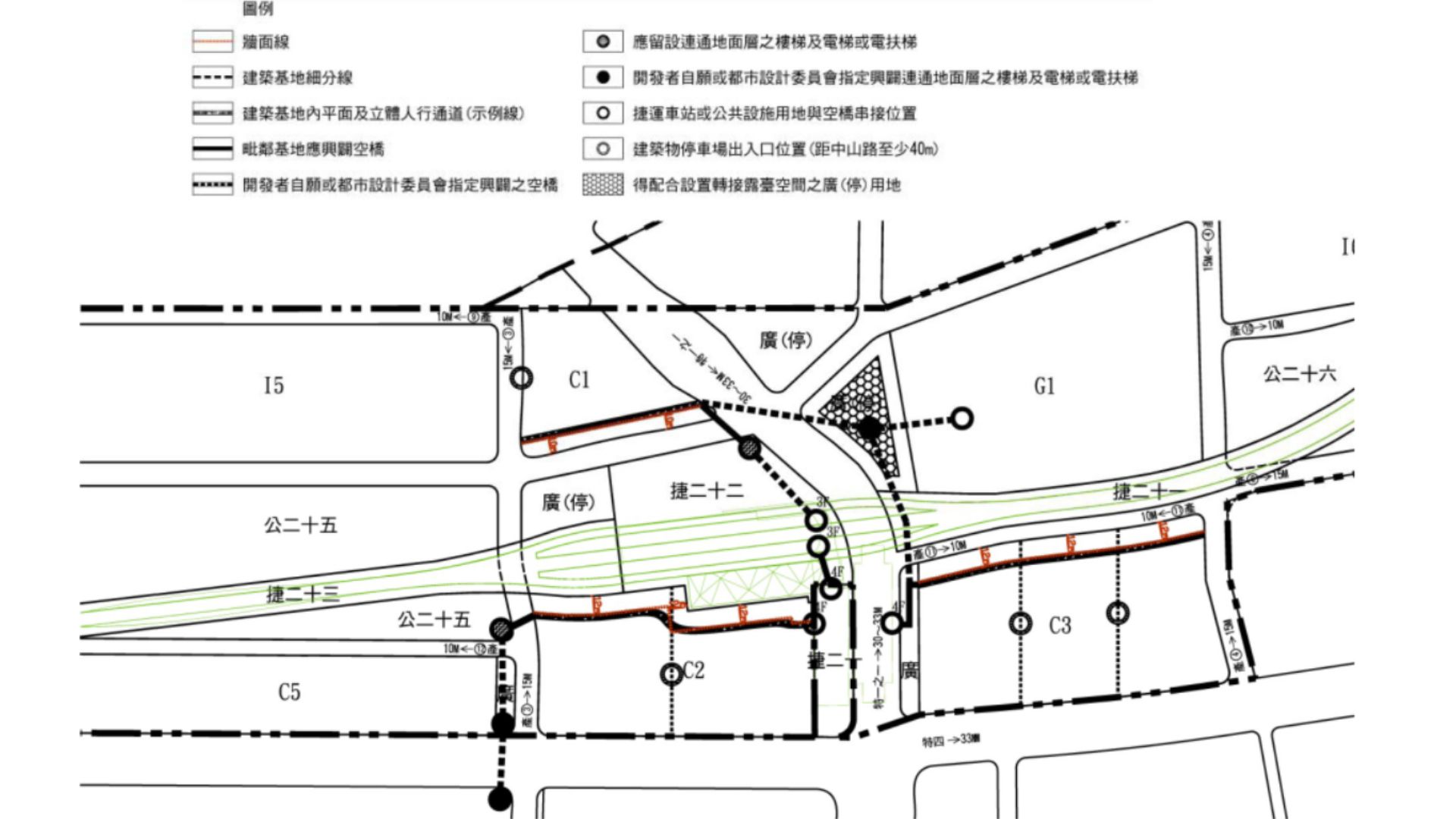捷運場站及毗鄰建築基地整體規劃