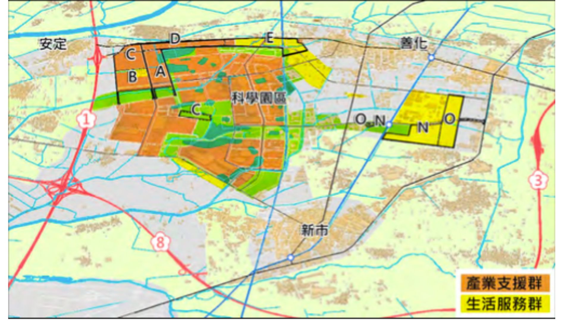空間機能配置示意